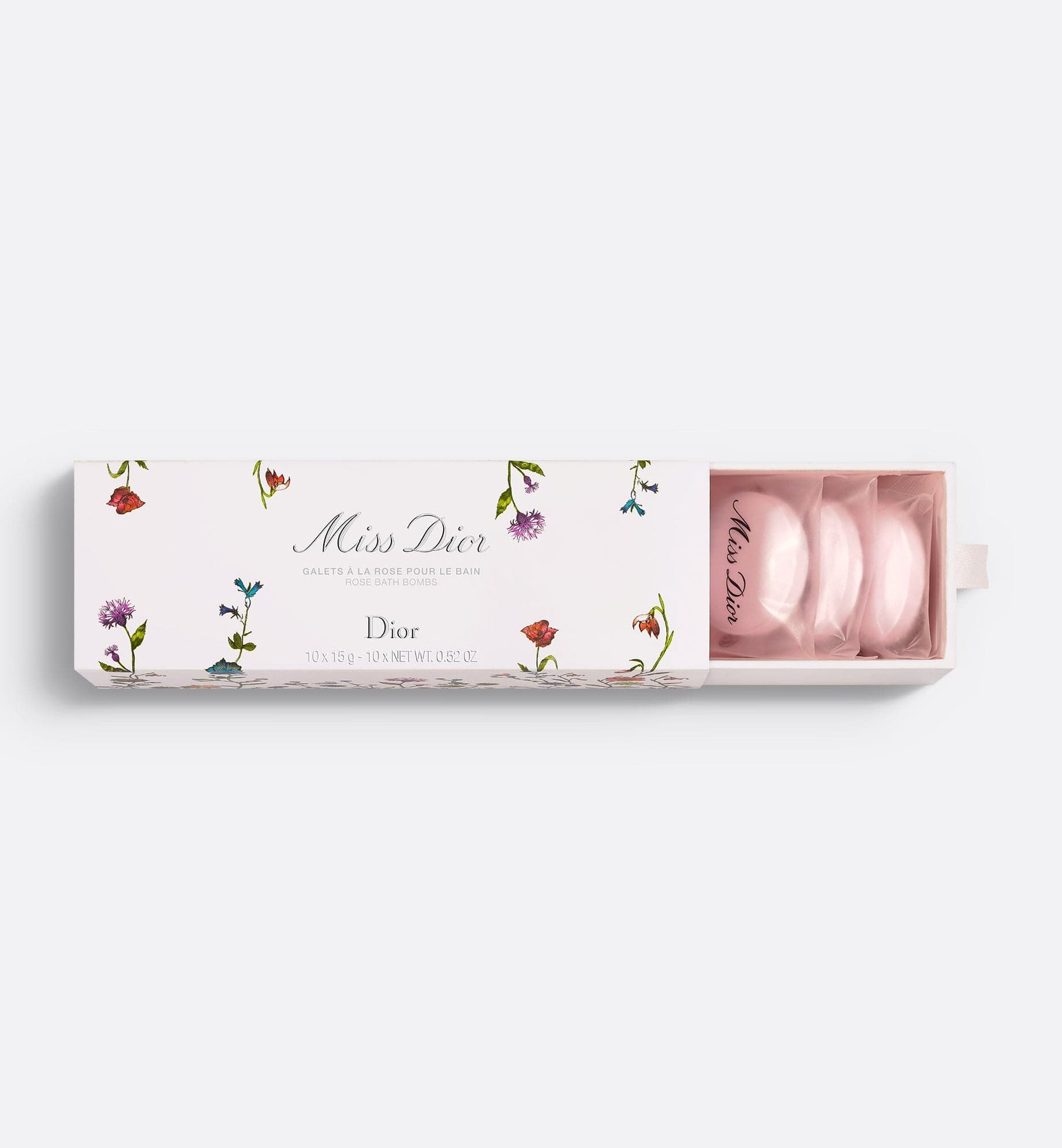 كرات الاستحمام MISS DIOR ROSE BATH BOMBS - Millefiori Couture Edition